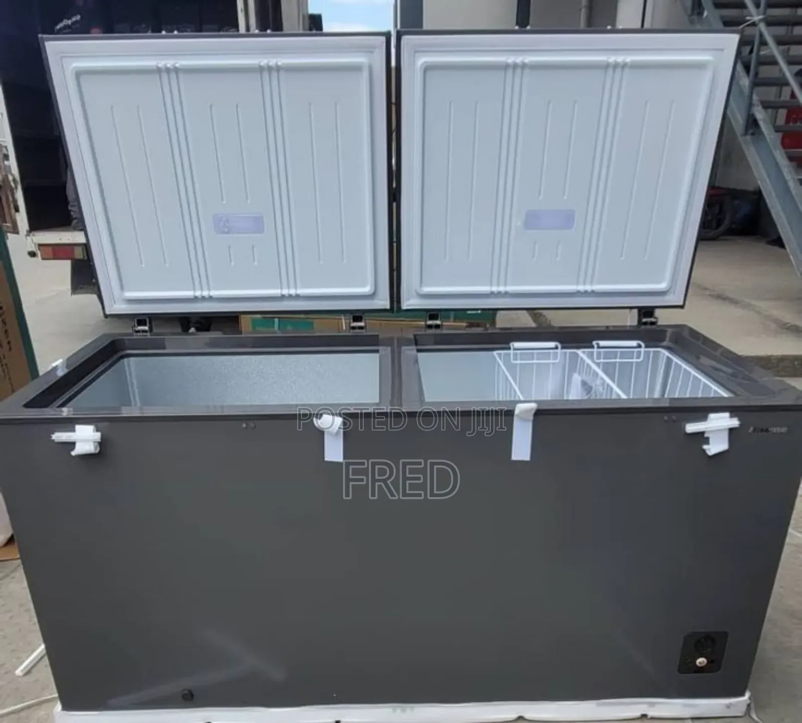 Legacy 500 Liter Double Door Freezer Fast Freezing