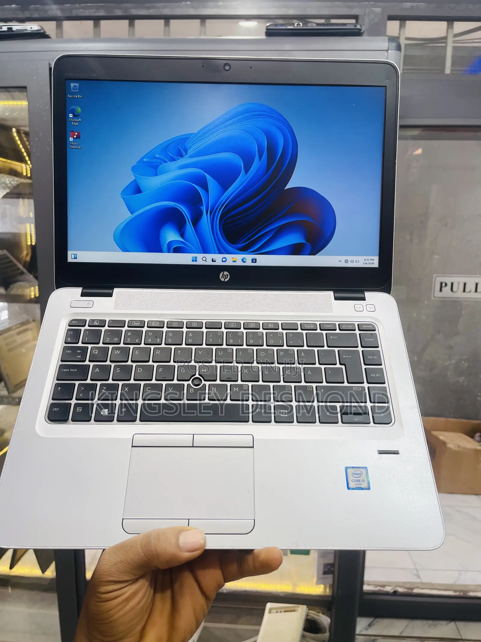 Laptop HP EliteBook 840 G3 8GB Intel Core I5 SSD 256GB