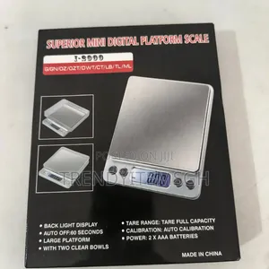 Digital Scale 3 Kg X 0.1 G Jewelry Gold Silver Coin Gram Pocket Size