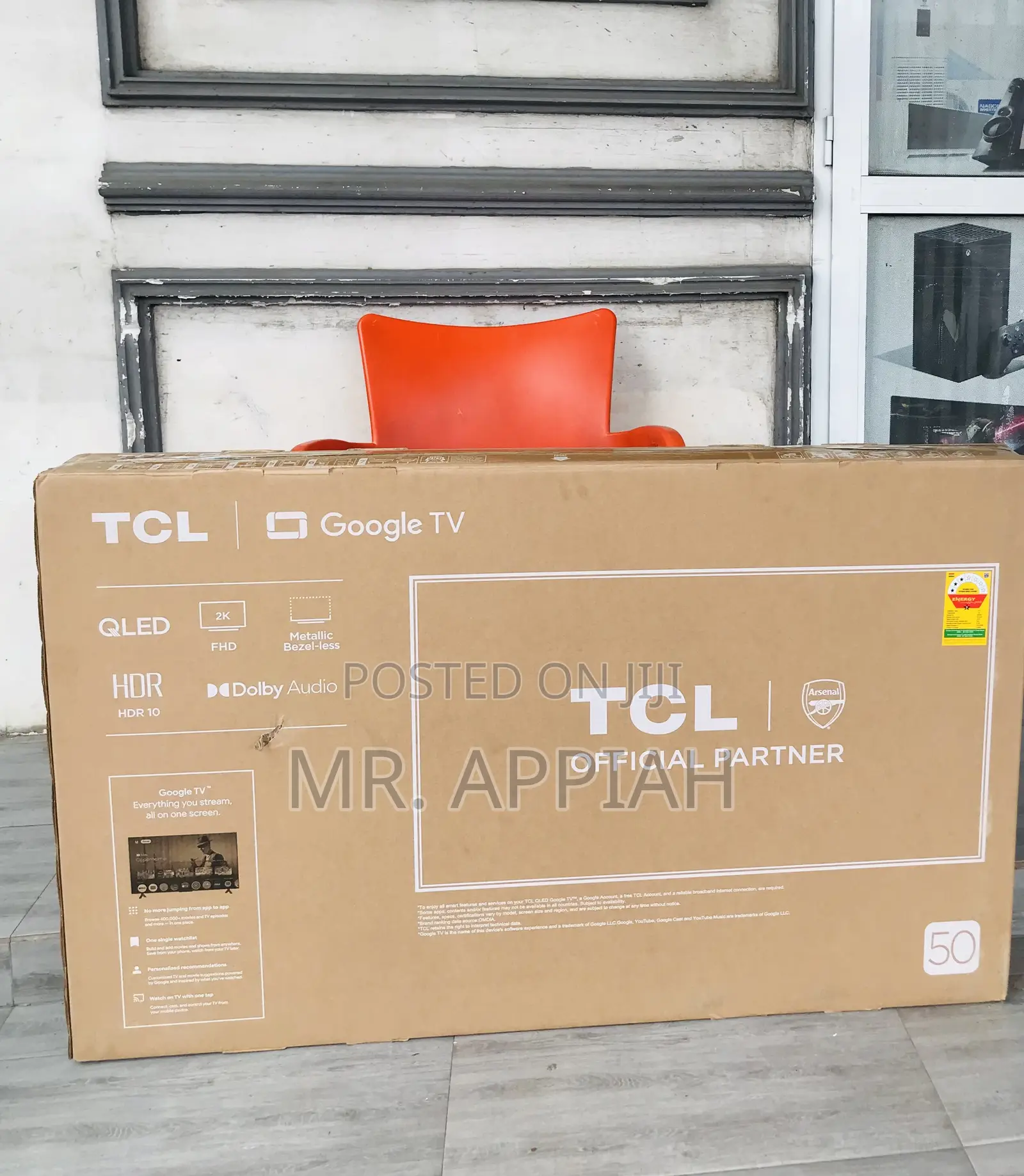 Get Affordable TCL-50s5k 50” Full Hd Smart Satellite Tv 