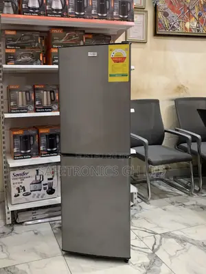 Premium Fast Nasco-2d-20fl Bottom Mount Grey 158 Liters Silver Fridge