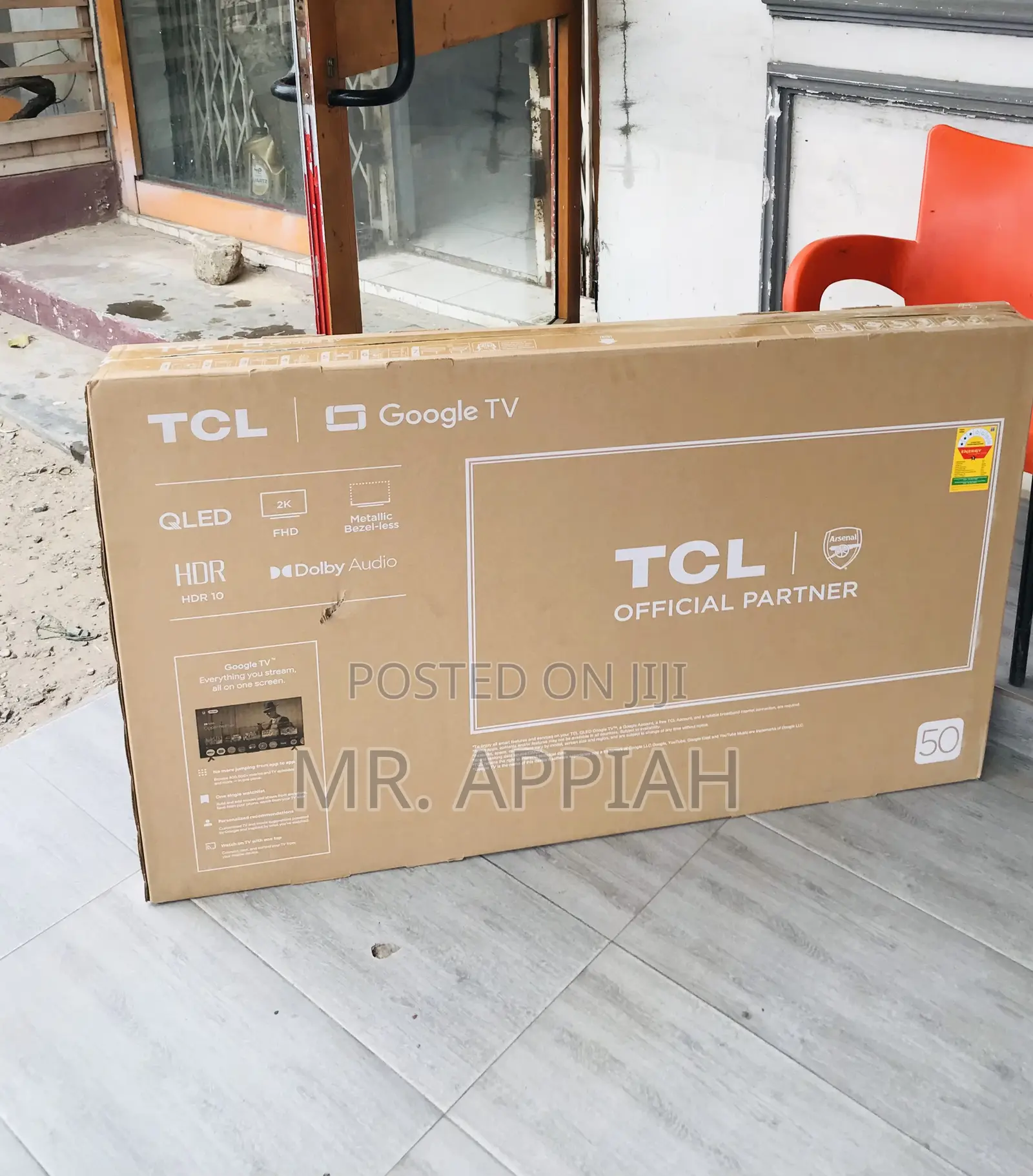 Get Affordable TCL-50s5k 50” Smart Satellite Android Fhd(Black) 