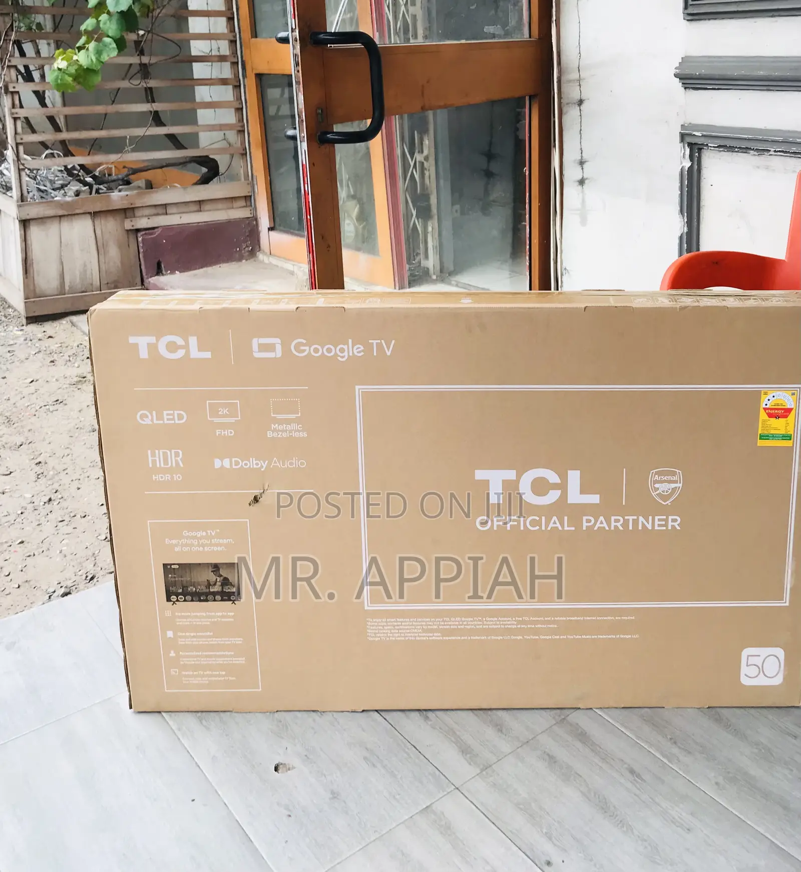 Get Affordable TCL-50s5k 50” Smart Satellite Android Fhd(Black) 