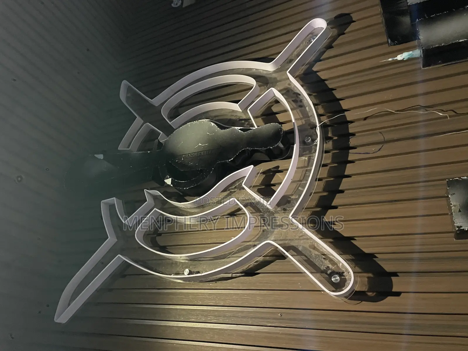 Vault 3d Signage With Light