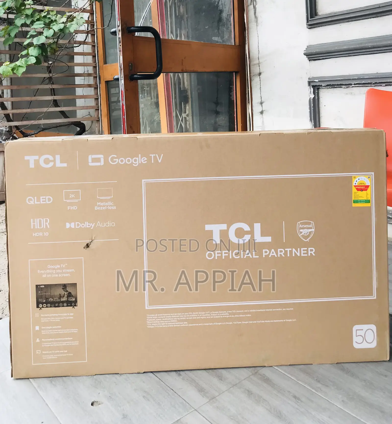 Get Unique TCL-50s5k 50” Qled Smart Television(Black ) 
