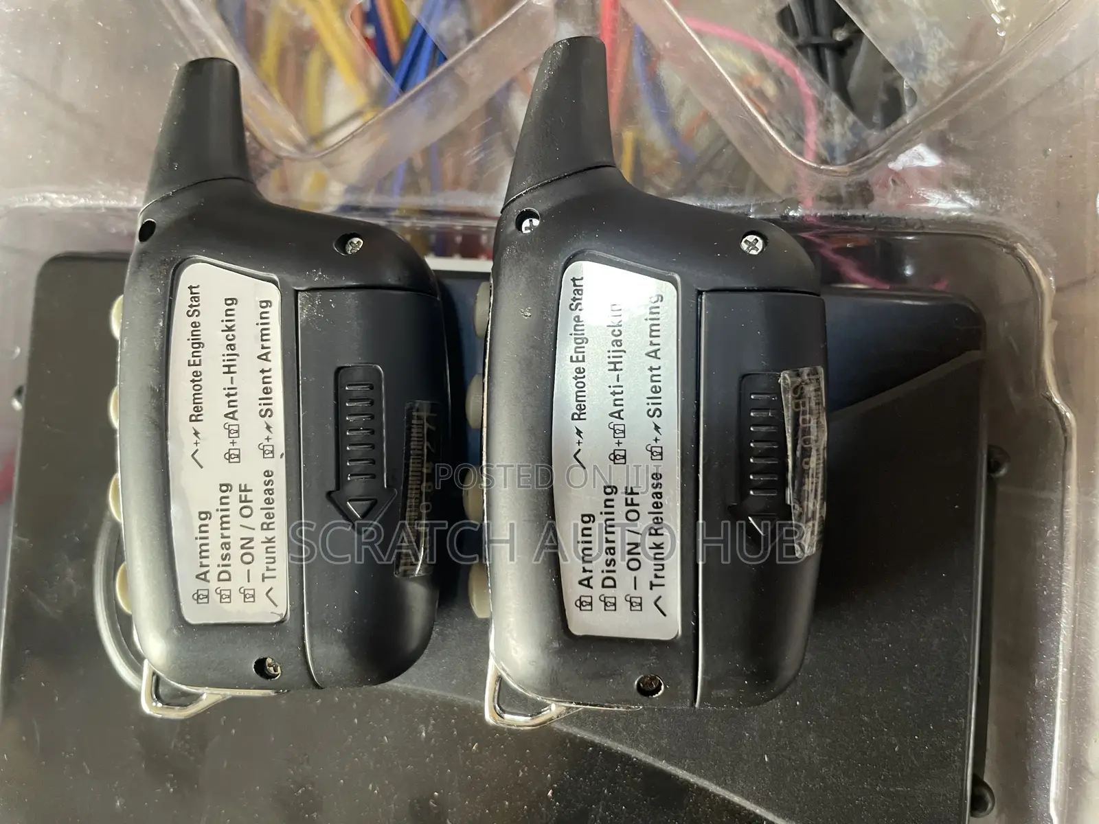 Alarm Engine Start Remote Control Available