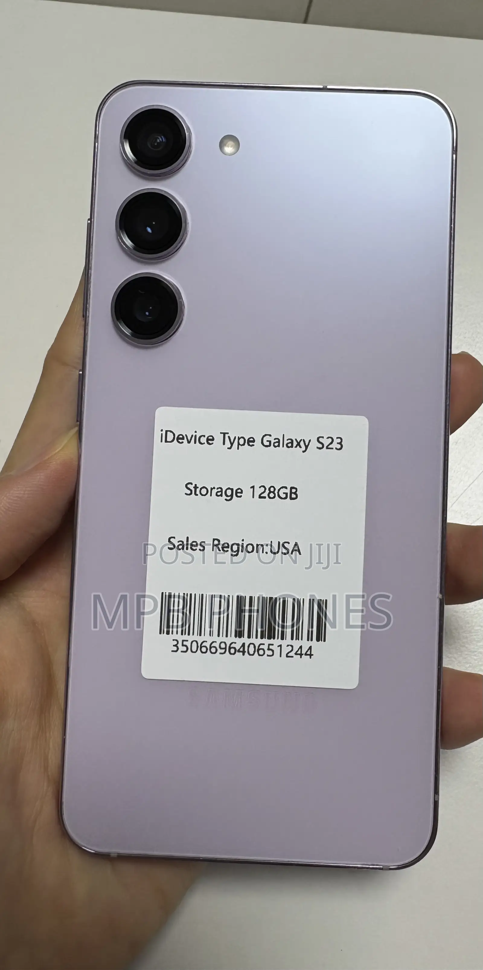 Samsung Galaxy S23 128 GB Purple