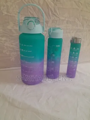 3 Pcs Set Bpa Free Water Bottle