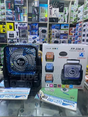 Fan / Wireless Speaker/ Led Light