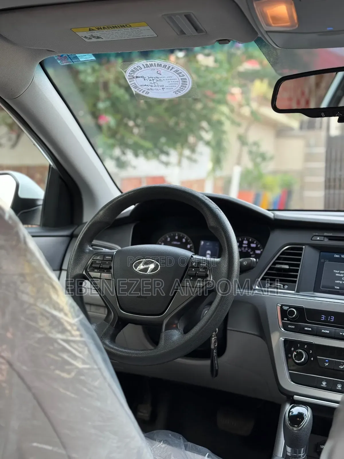 Hyundai Sonata Base Sedan FWD (2.4L 4cyl 6A) 2016 White