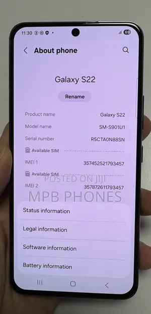 Samsung Galaxy S22 5G 128 GB Green