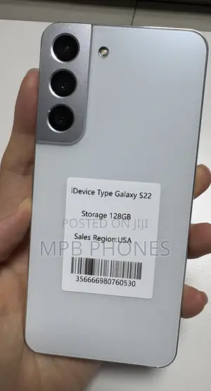 Samsung Galaxy S22 5G 128 GB White