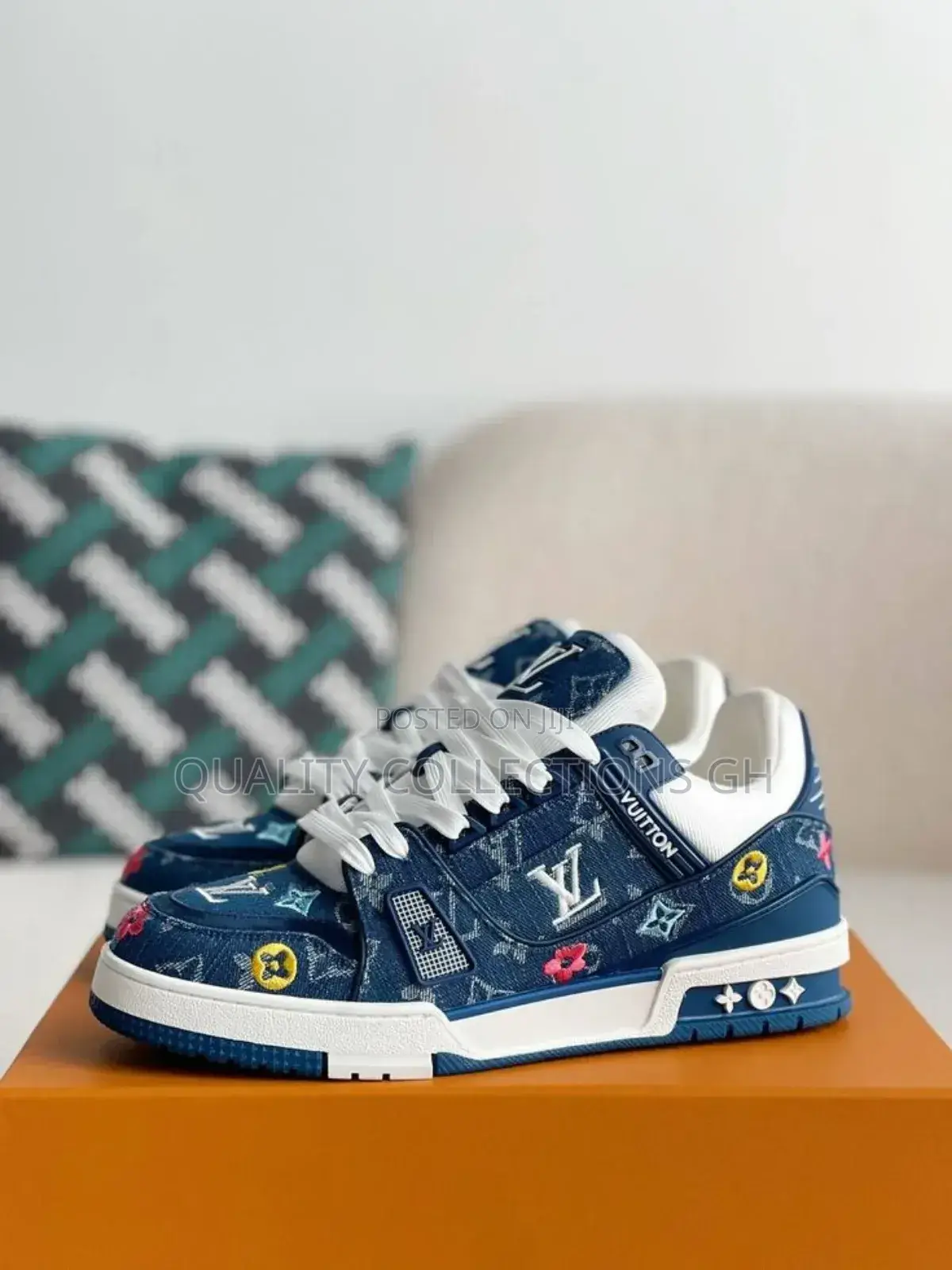Louis Vuitton Blue Denim