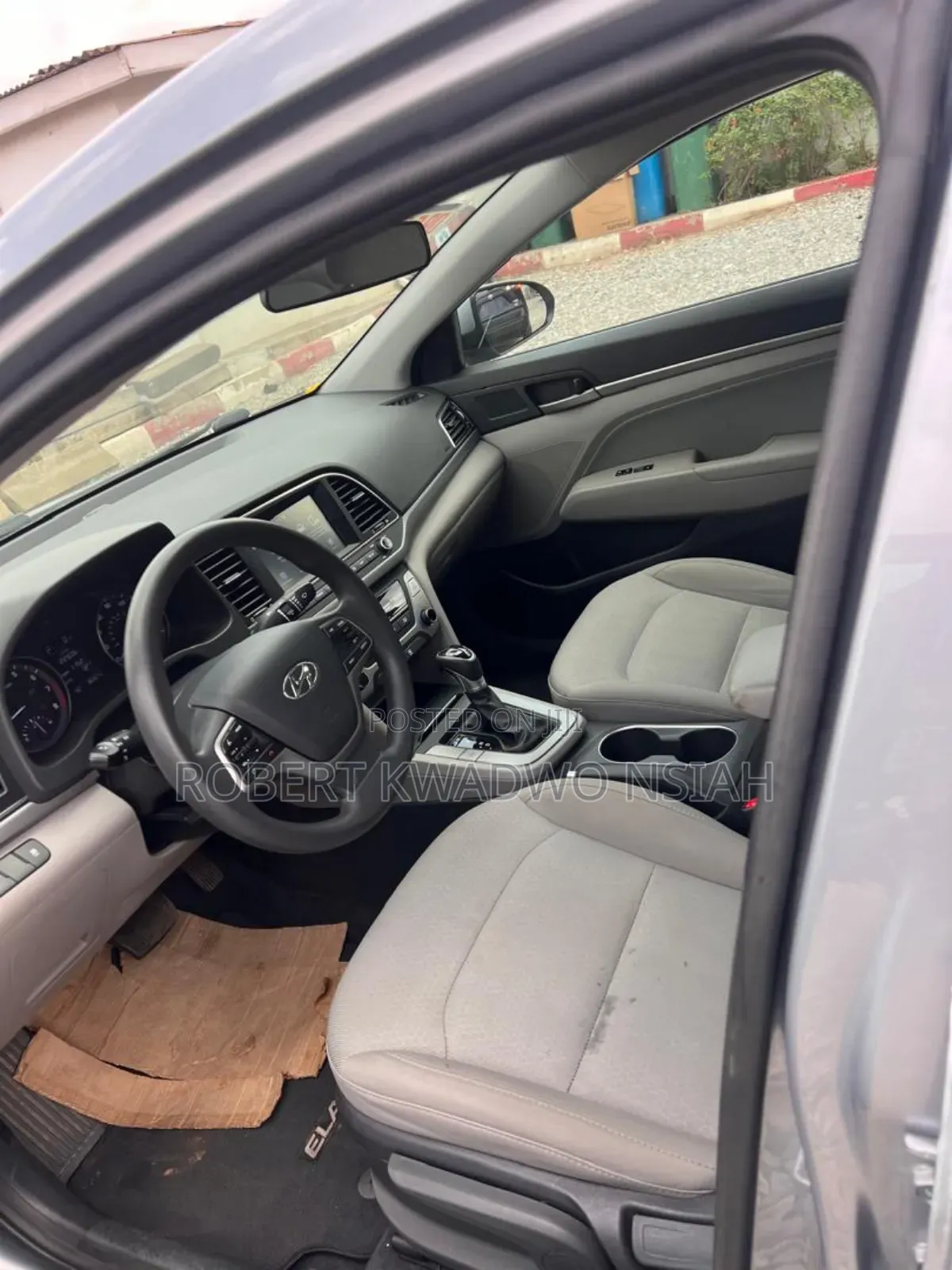 Hyundai Elantra ECO Sedan FWD (1.4L 4cyl 7A) 2017 Gray