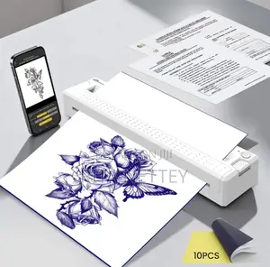 Portable Document and Tattoo Stencil Thermal Printer