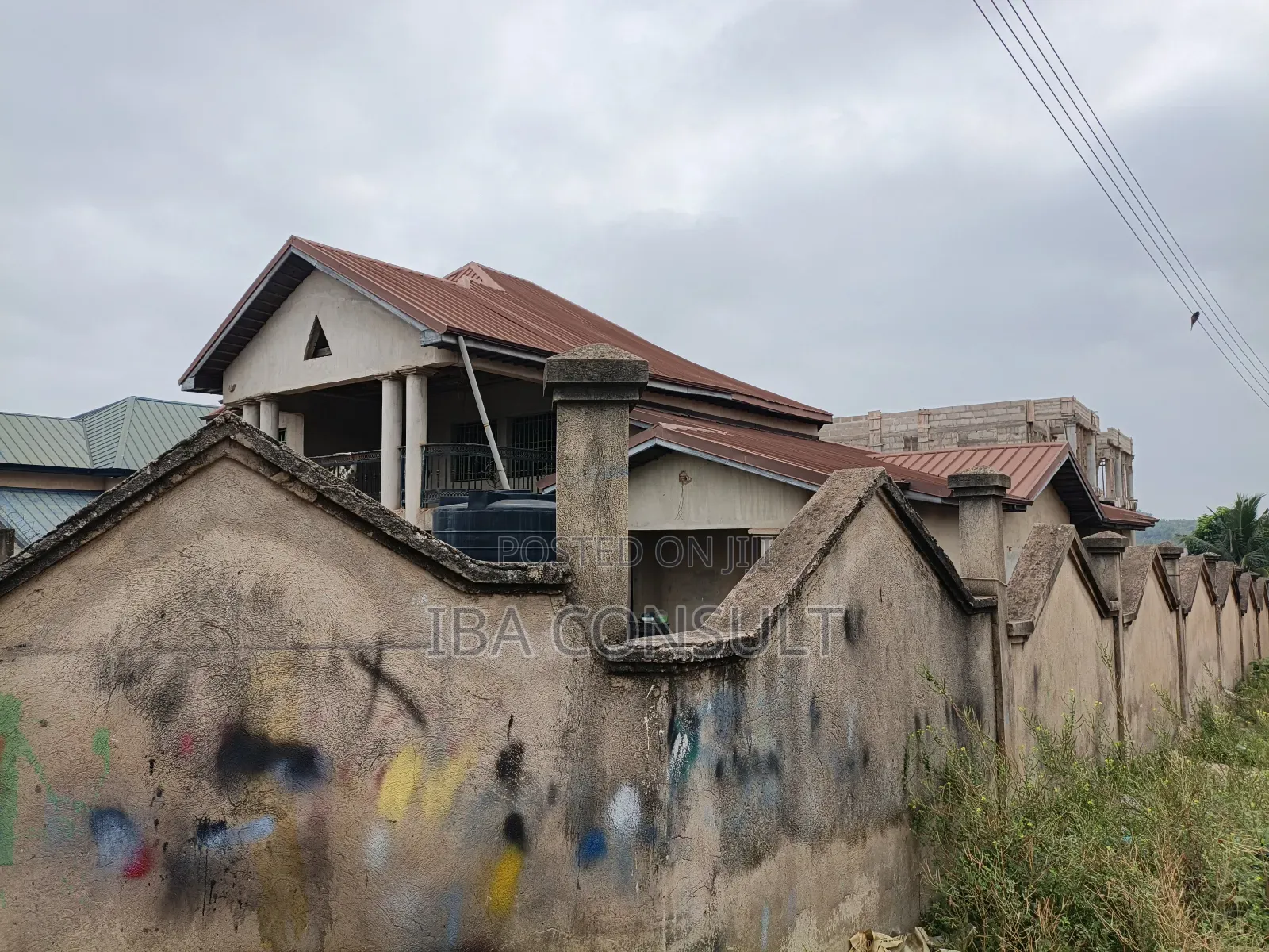 13 B'roms Uncompleted Hotel for Sale at Kumasi