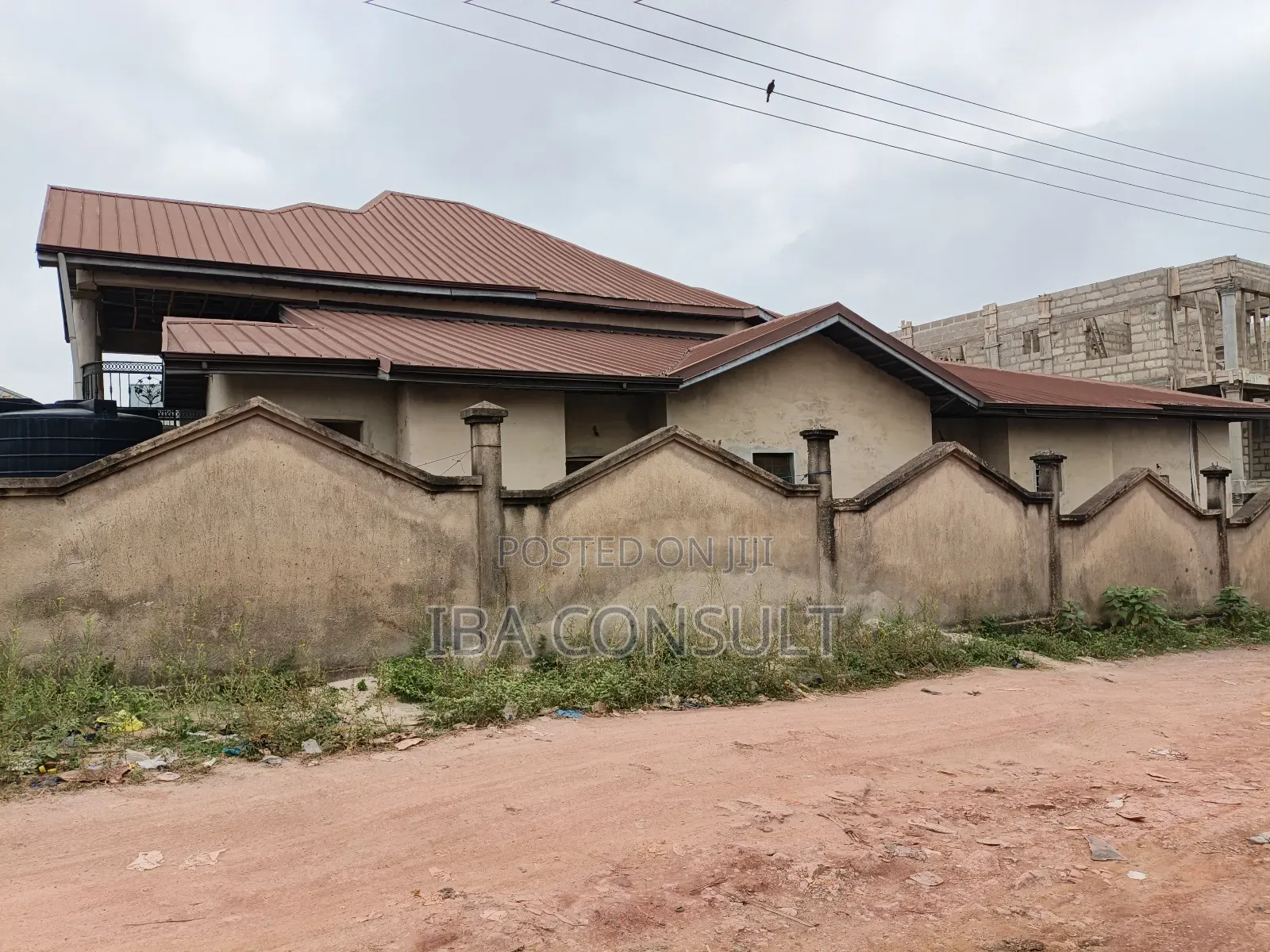 13 B'roms Uncompleted Hotel for Sale at Kumasi