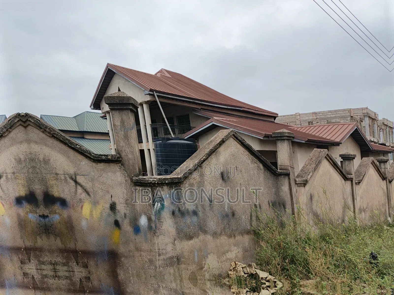 13 B'roms Uncompleted Hotel for Sale at Kumasi