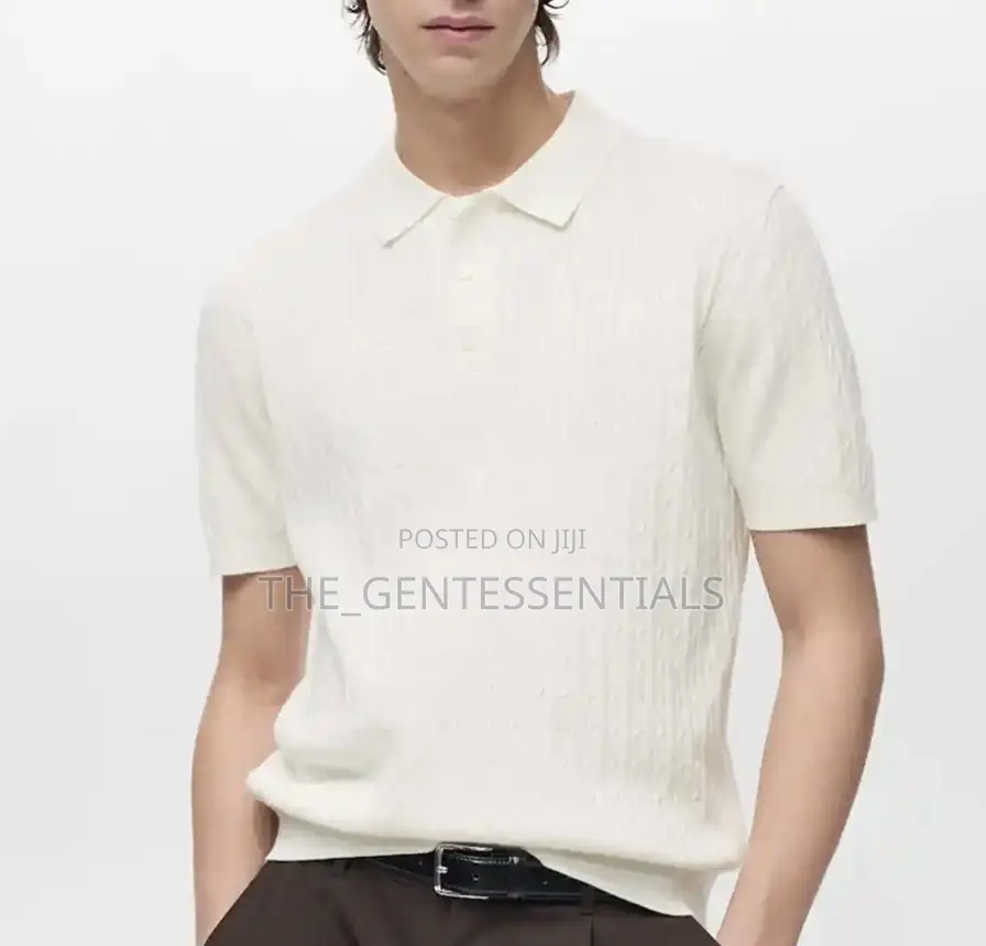 Stretchy Knitted- Like Shirt