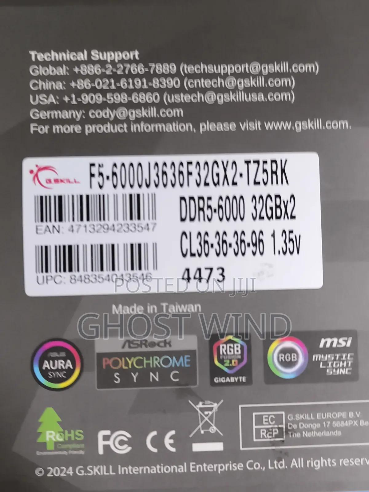 DDR 5 Rams