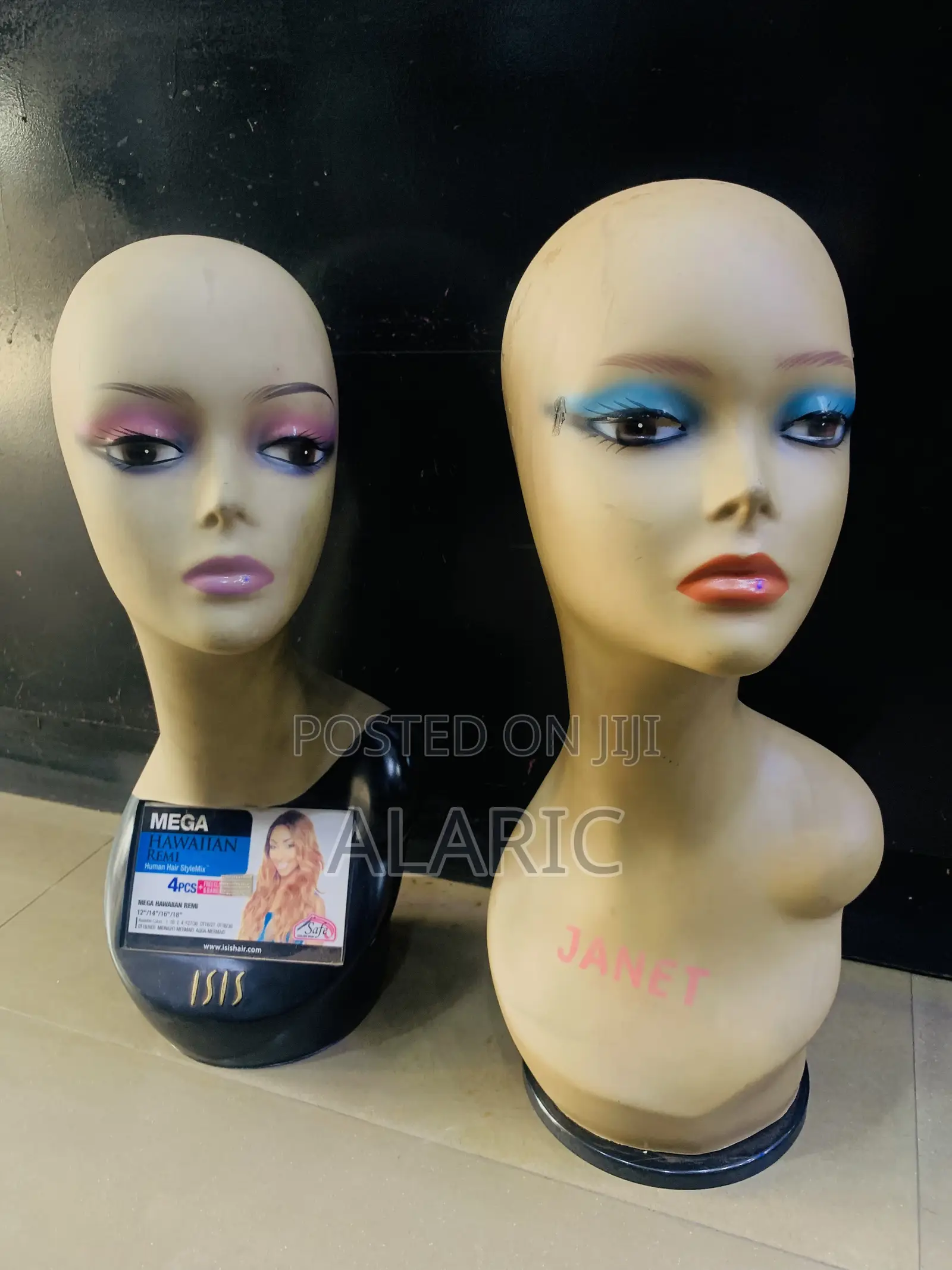 Mannequin Head And Accessories