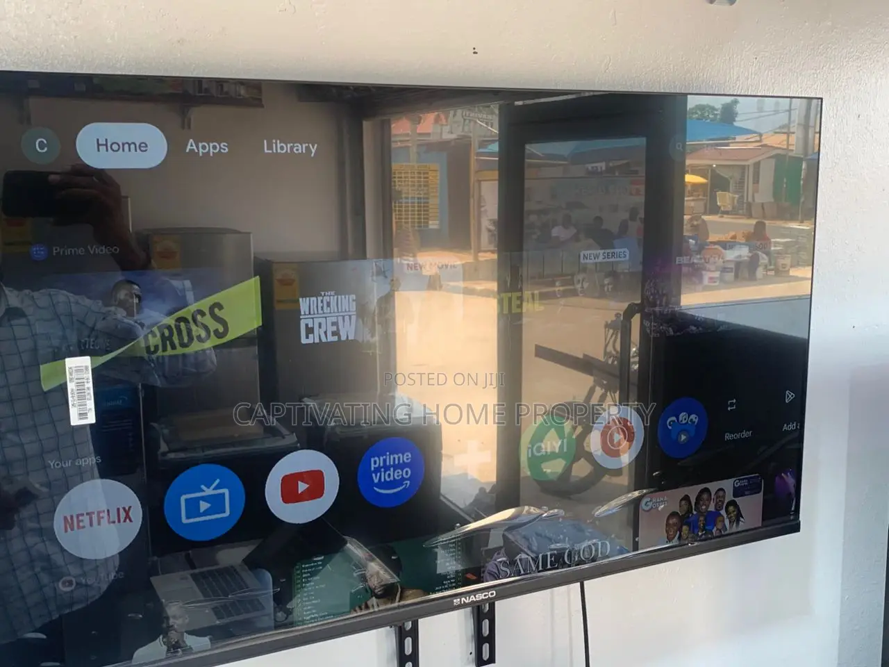 Nasco Smart Tv (43") Brand New.