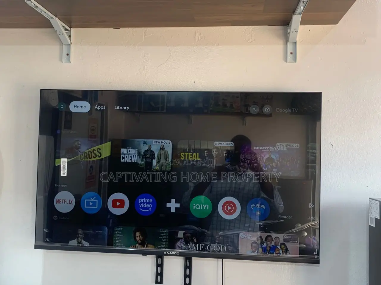 Nasco Smart Tv (43") Brand New.