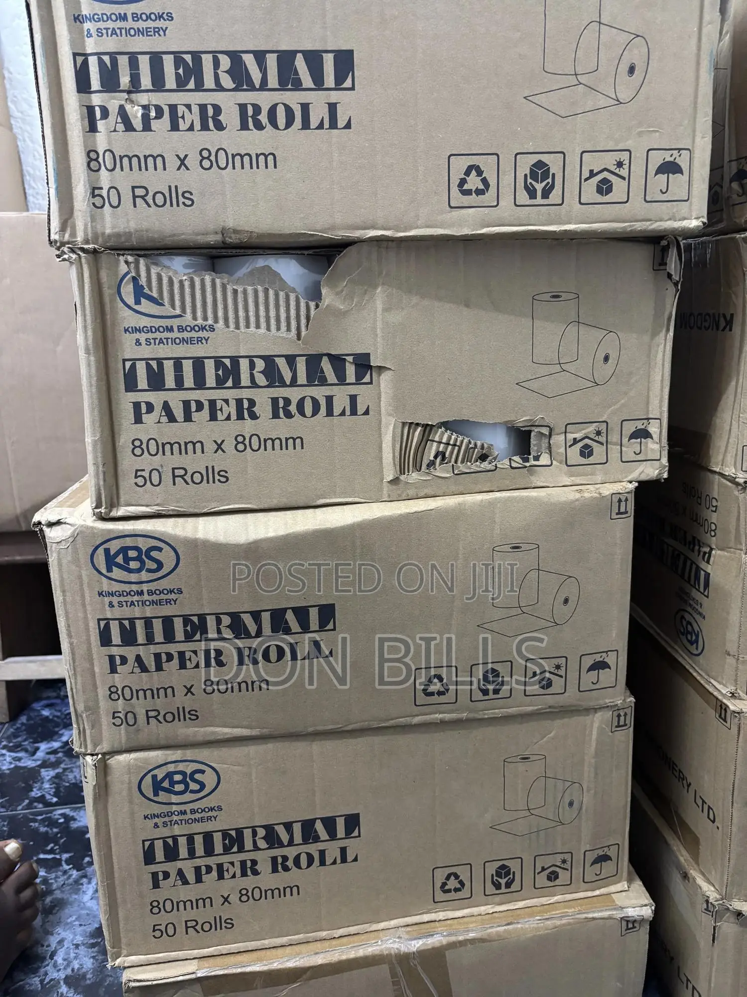 Thermal Paper Roll 80x80mm