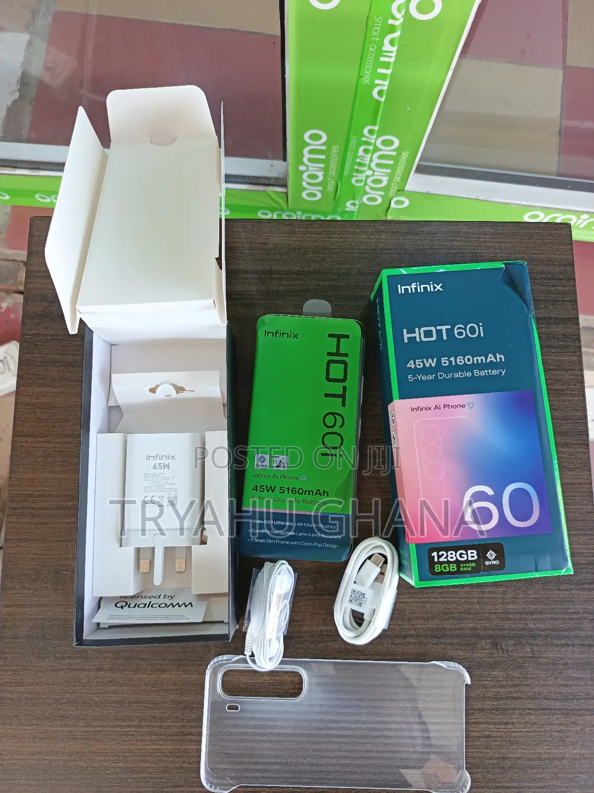 New Infinix Hot 60i 128 GB Silver