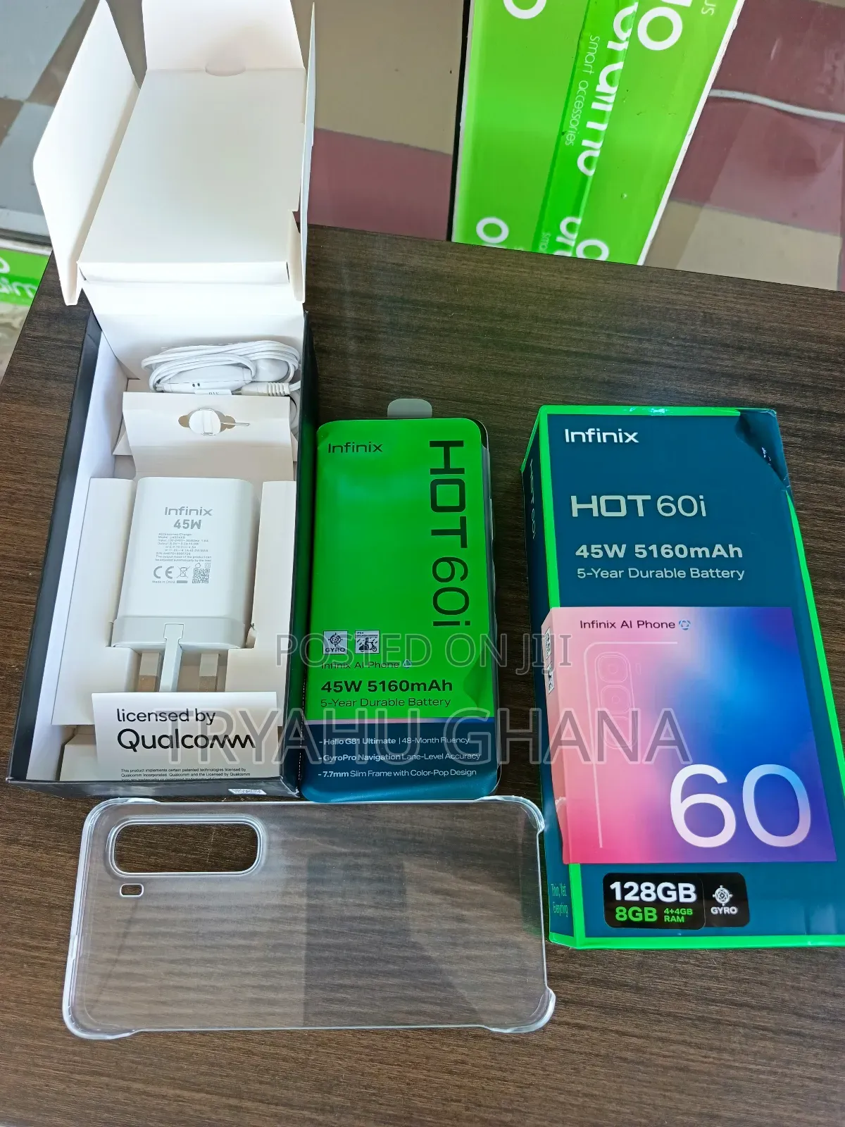 New Infinix Hot 60i 128 GB Silver