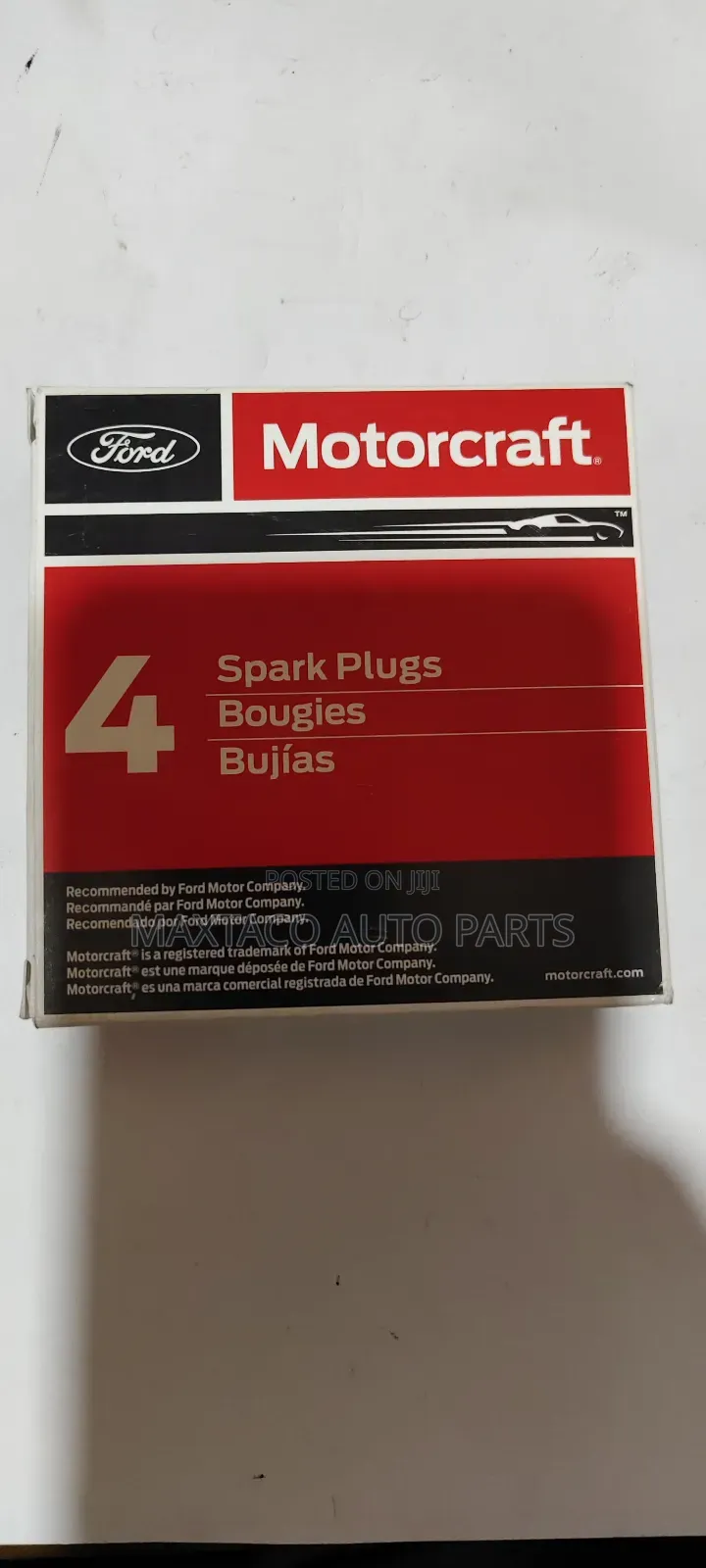 Motorcraft Sp-589 ( Cyfs-12 Y- T6) Spark Plugs For.F150