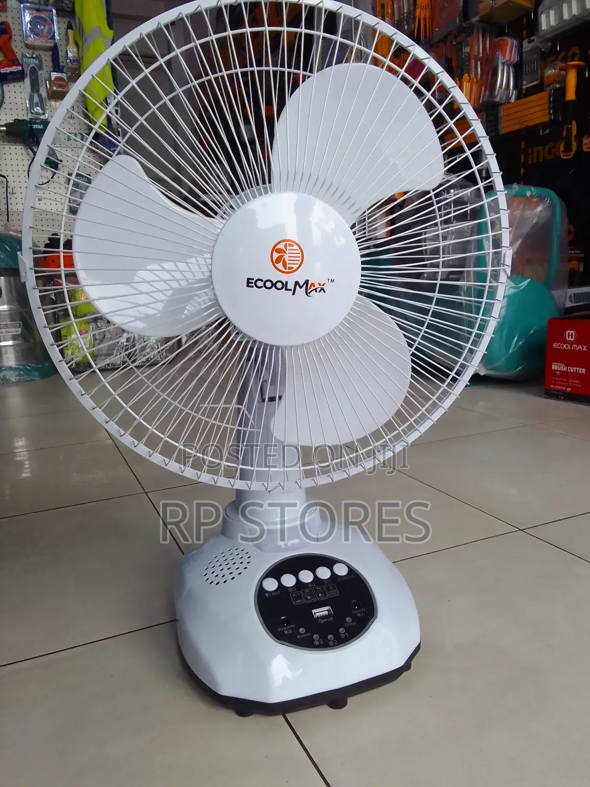 Solar Desktop Fan