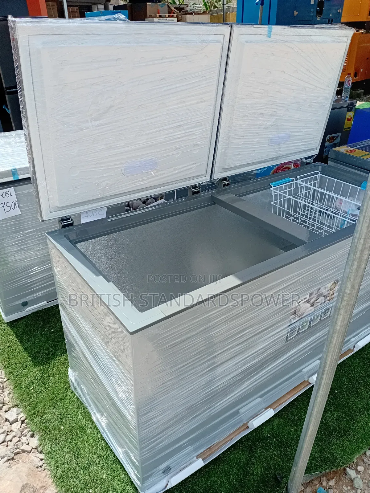 Pearl 508l Freezer Ready for Immediate Use Double Door Chest Freezer