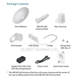 Ubiquiti Pbe-M5-400 Powerbeam Airmax Bridge