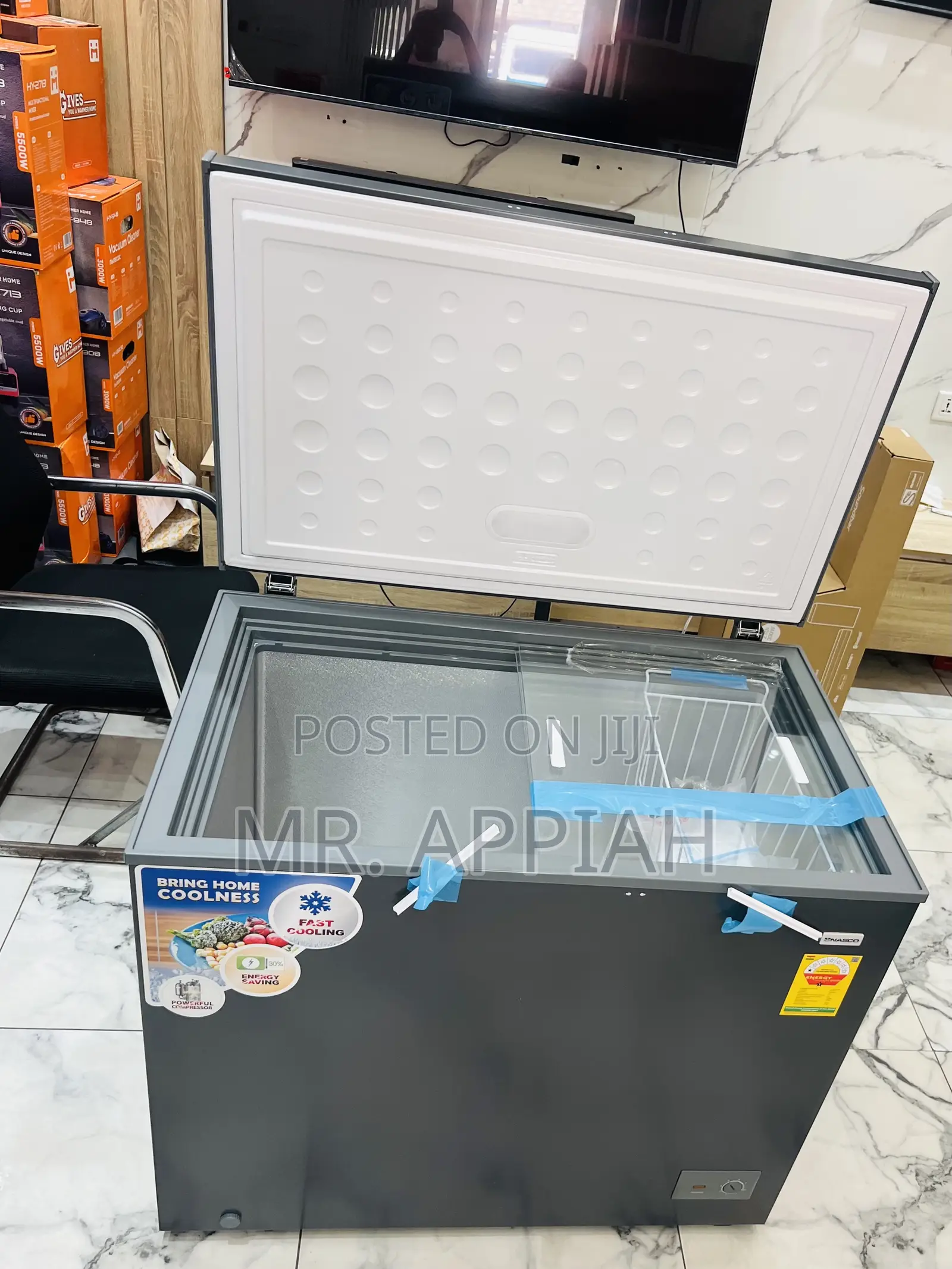 Shop Unique Nasco-Nas300 250l Electric Chest Freezer 