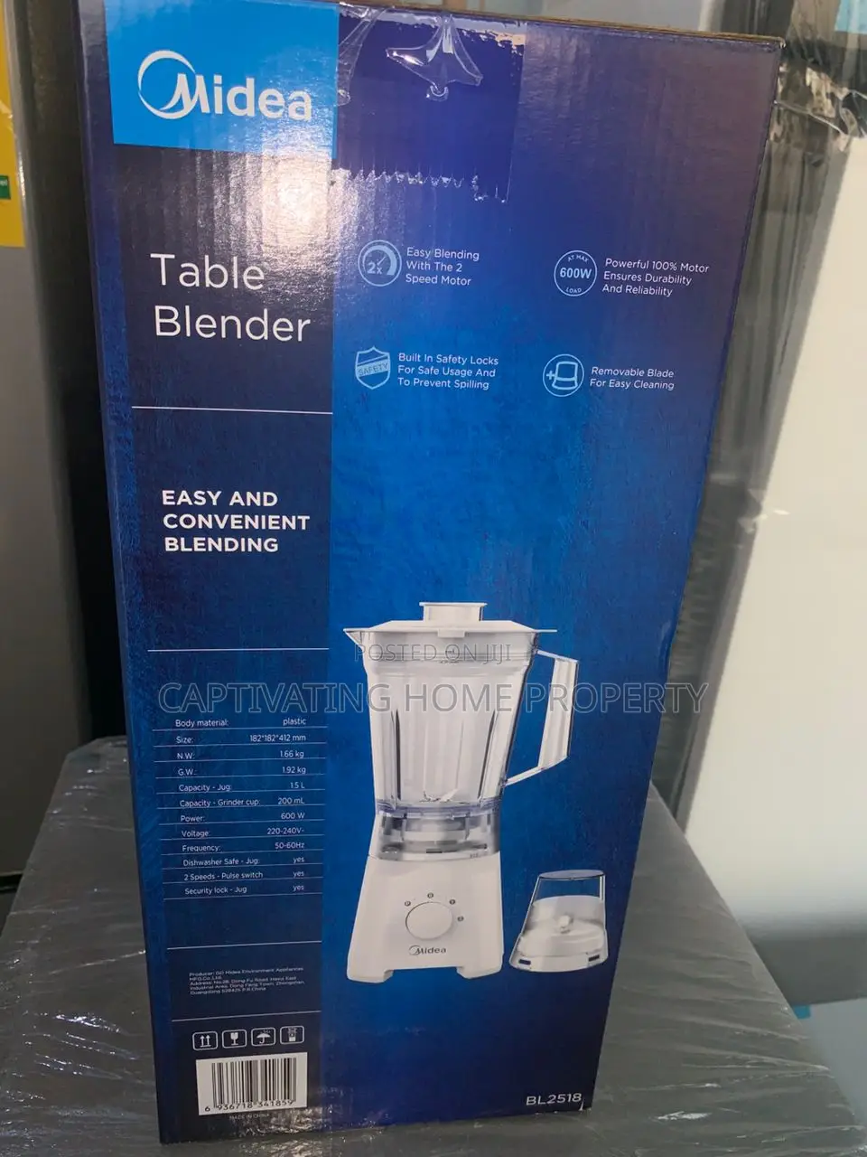 Brand New Blender (Midea) 1.5