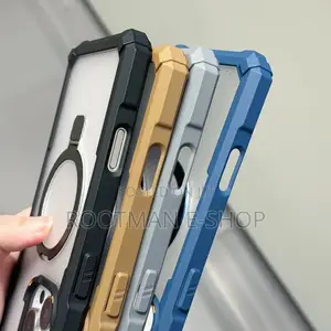 Rugged Magsafe Case With Kickstand for iPhone 13–16 and 16 Pro Max