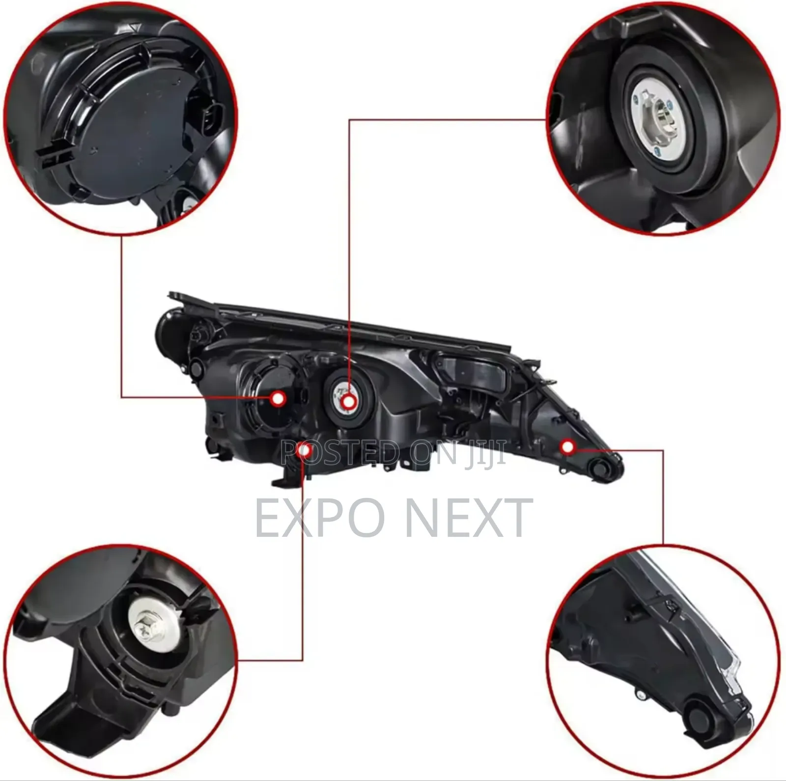 Rav4 Headlight 2013-2015 Oem-Fit Headlights