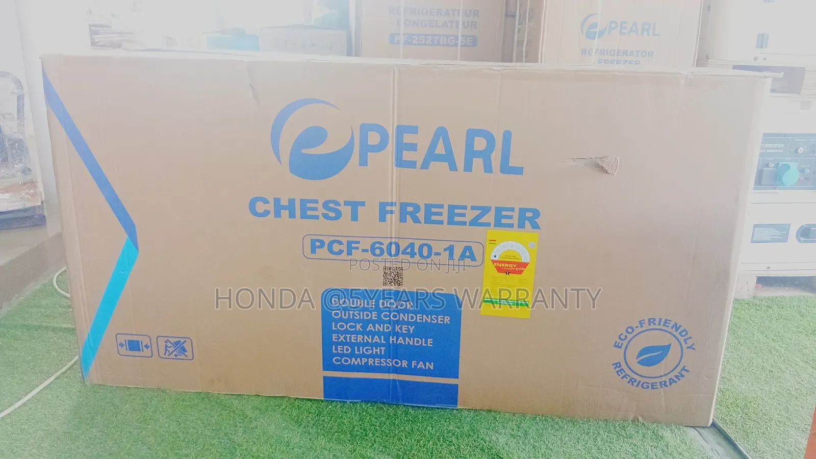 Pearl 508l Energy Efficient Double Door Freezer