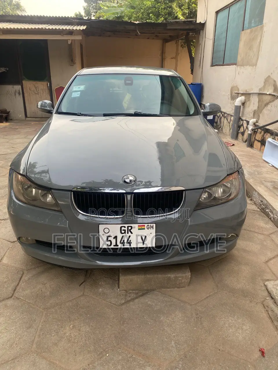 BMW 3 Series 318i RWD 2006 Gray