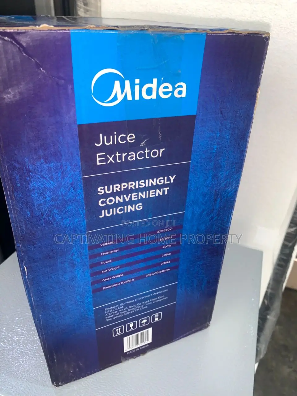 Juicer (Juice Maker Juice Extractor) Brand New (Midea)
