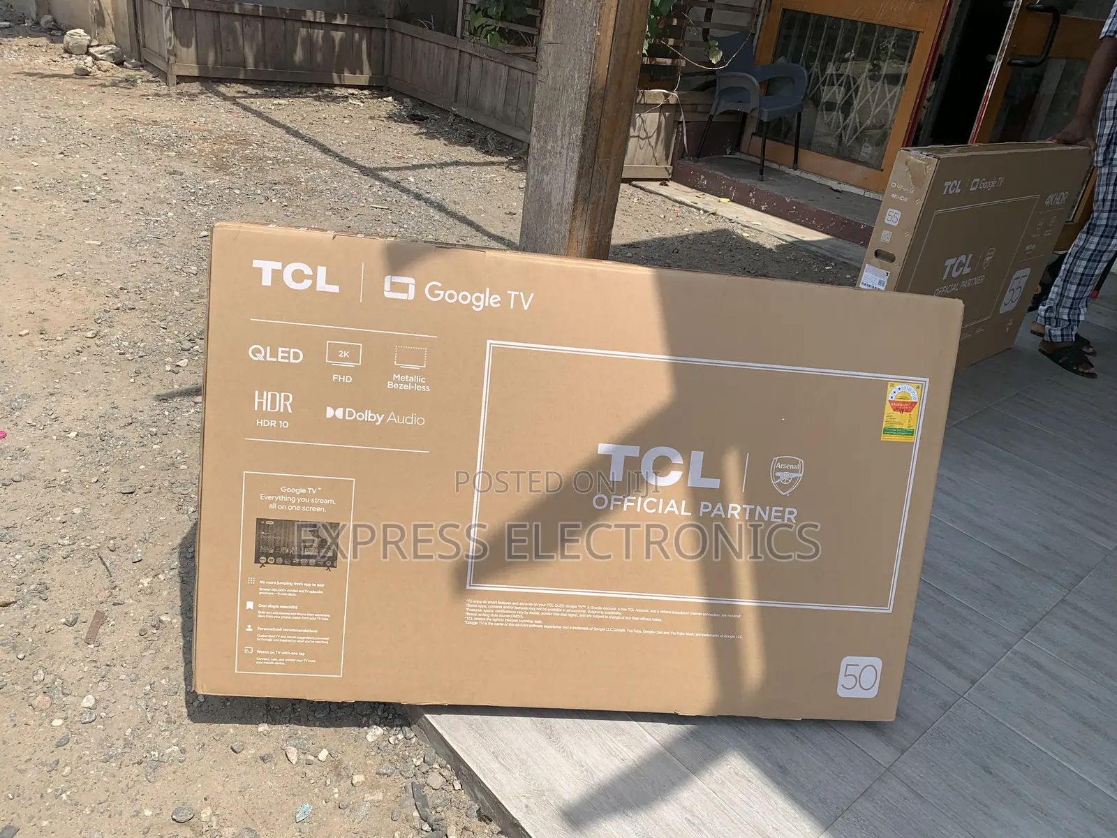 High Quality Clear Display TCL-50s5k TCL Tv 50 Smart Anroid -FHD Qled