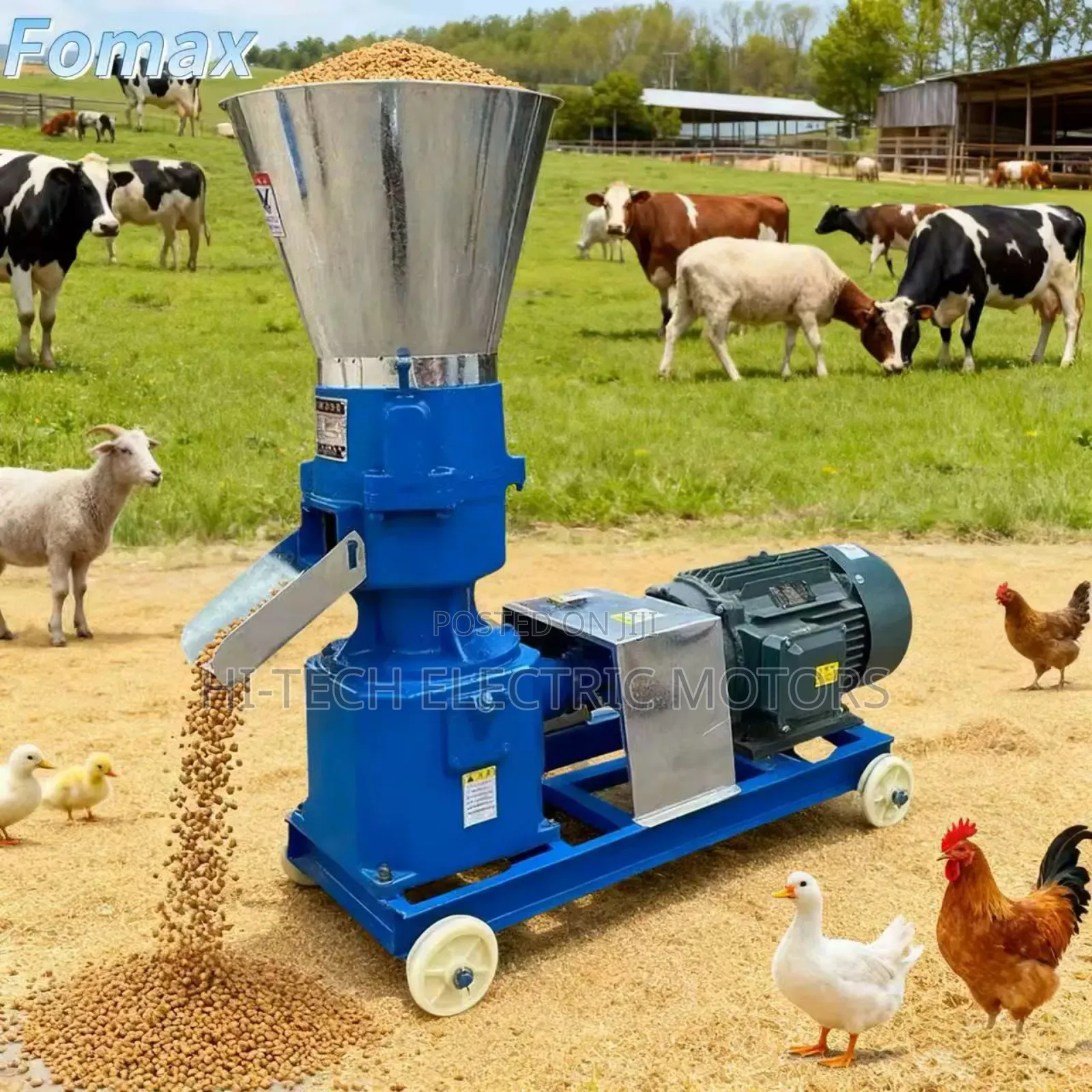 7.5hp Animal Feed Pellet Machine