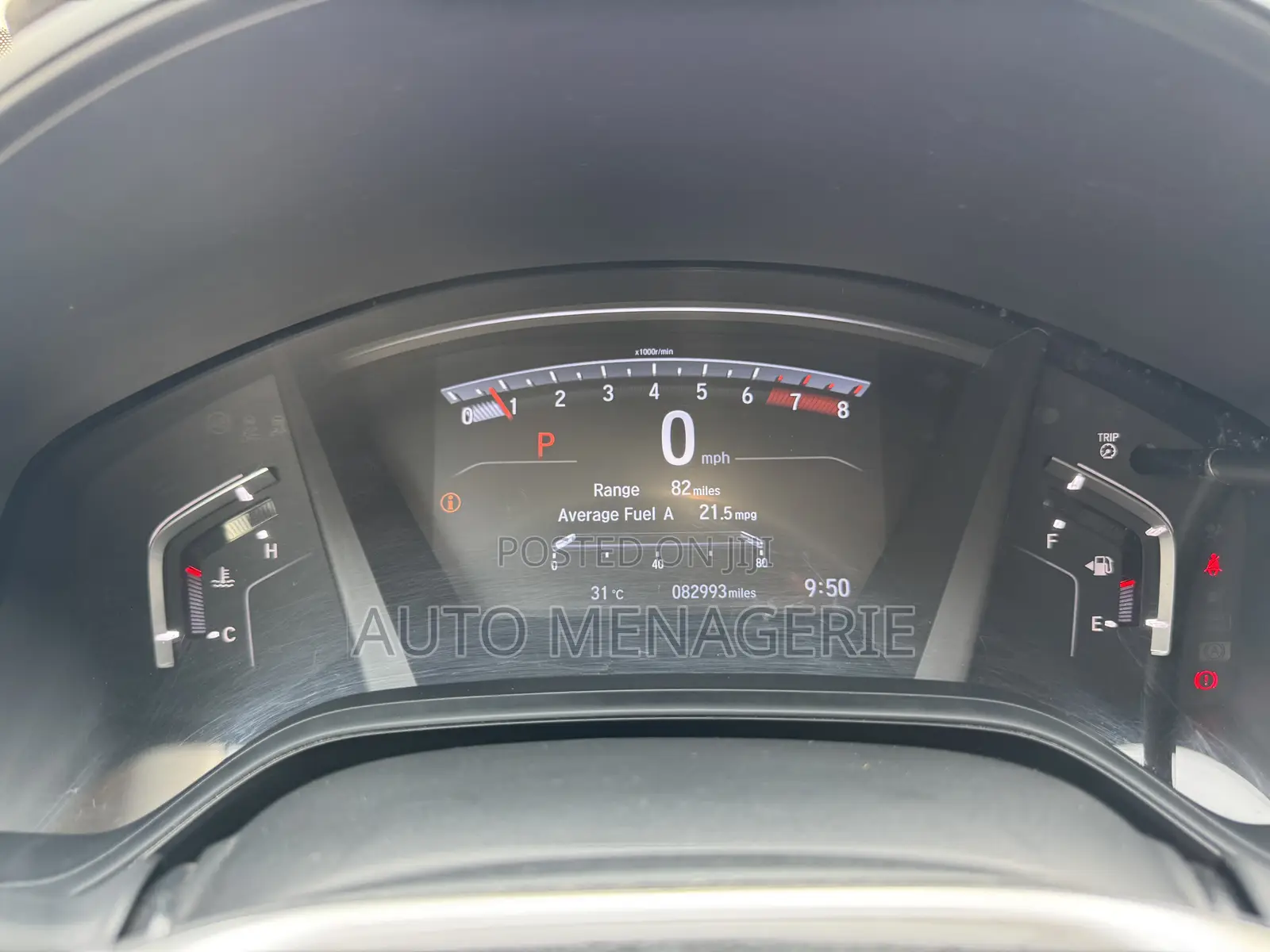 Honda CR-V LX AWD 2019 Black