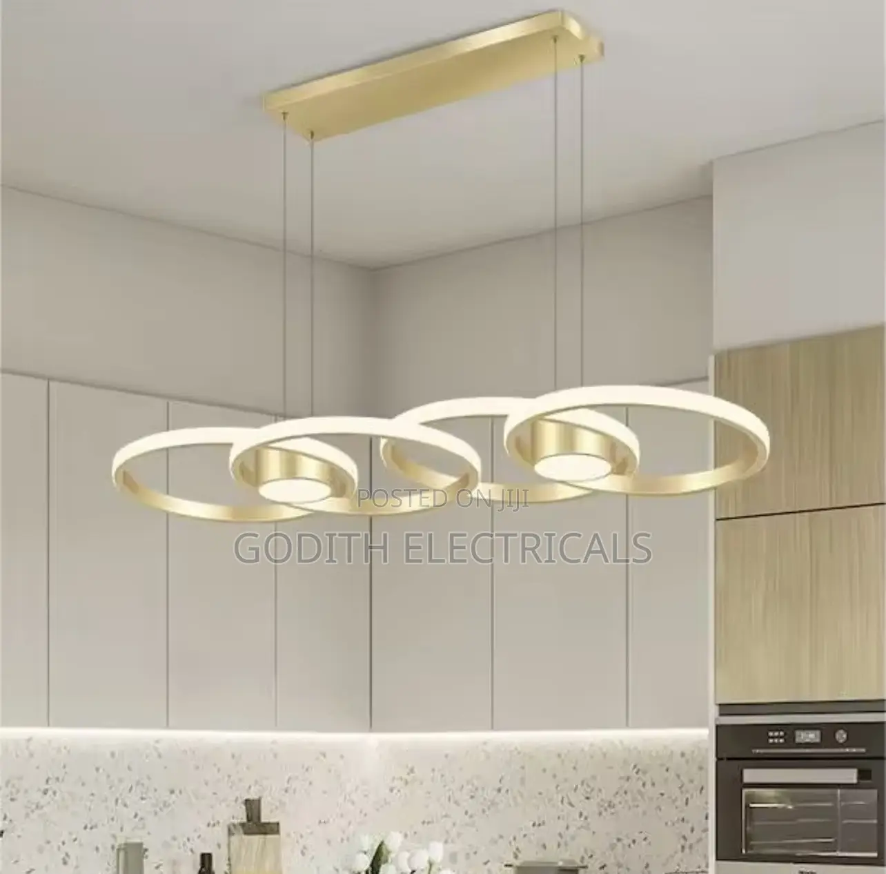 Gold Pendant Tricolor