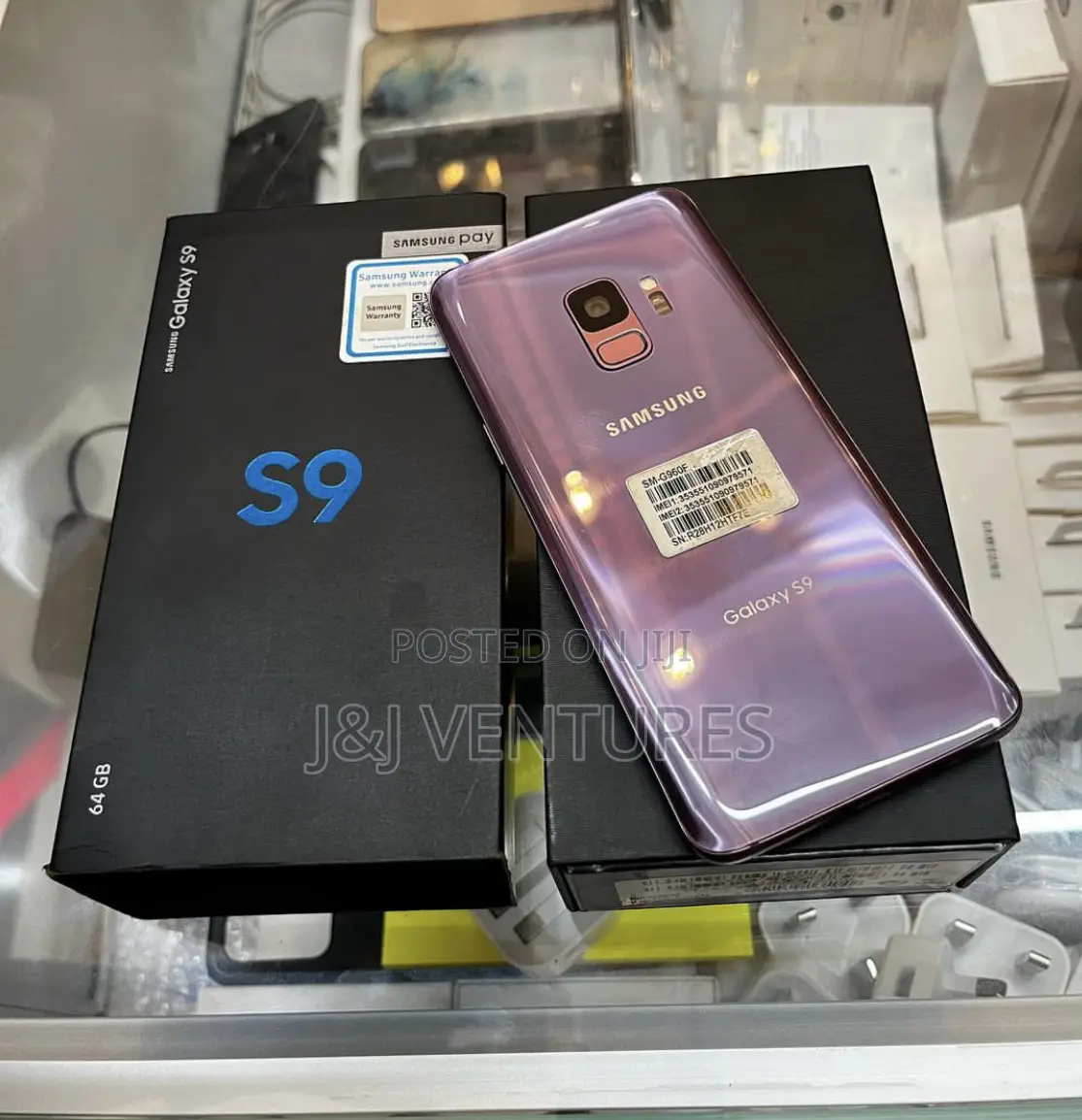 New Samsung Galaxy S9 64 GB Purple