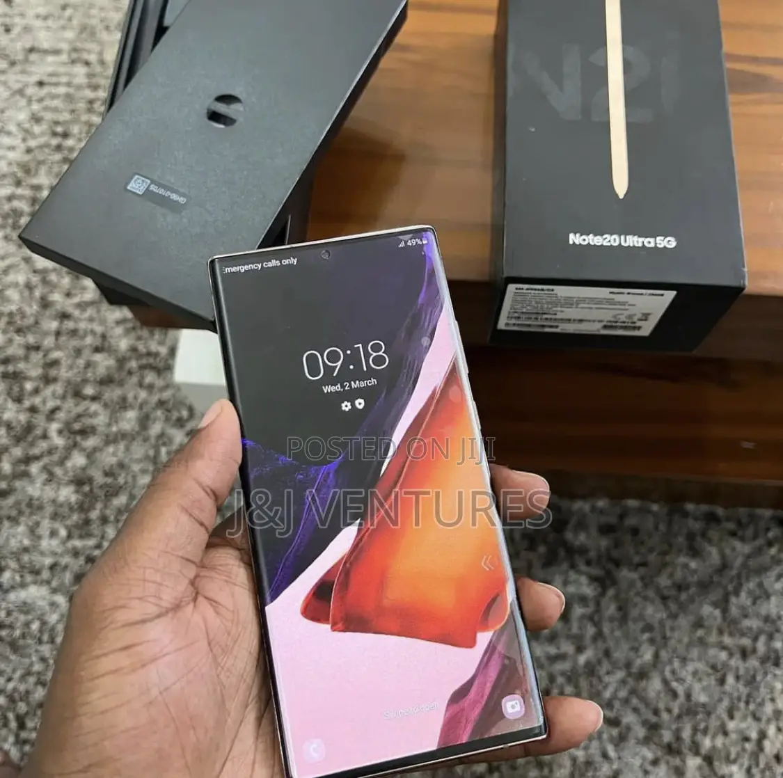 New Samsung Galaxy Note 20 Ultra 128 GB Purple