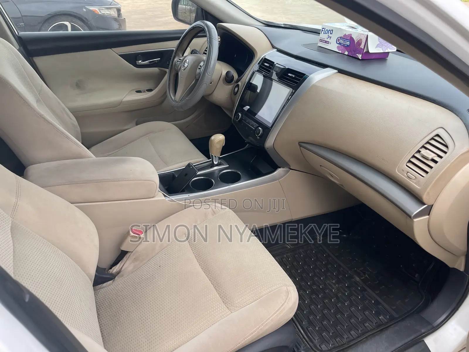 Nissan Altima 2.5 S 4dr Sedan (2.5L 4cyl CVT) 2015 White