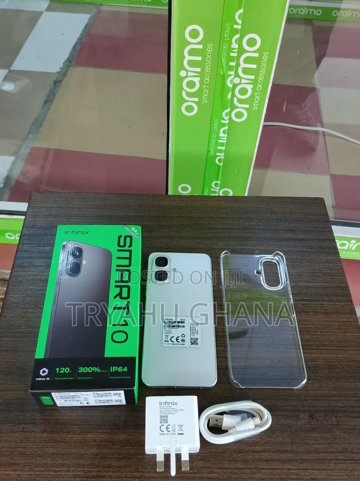 New Infinix Smart 10 64 GB Gray
