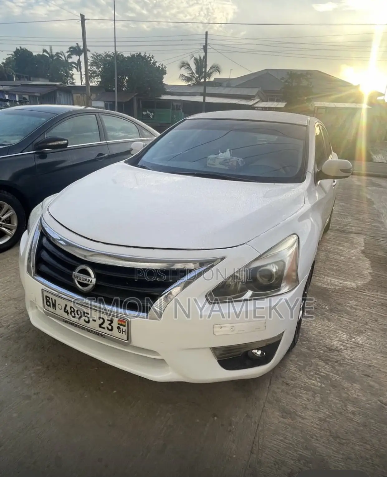 Nissan Altima 2.5 S 4dr Sedan (2.5L 4cyl CVT) 2015 White